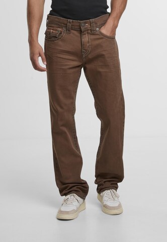 True Religion Regular Jeans 'Ricky' in Brown: front