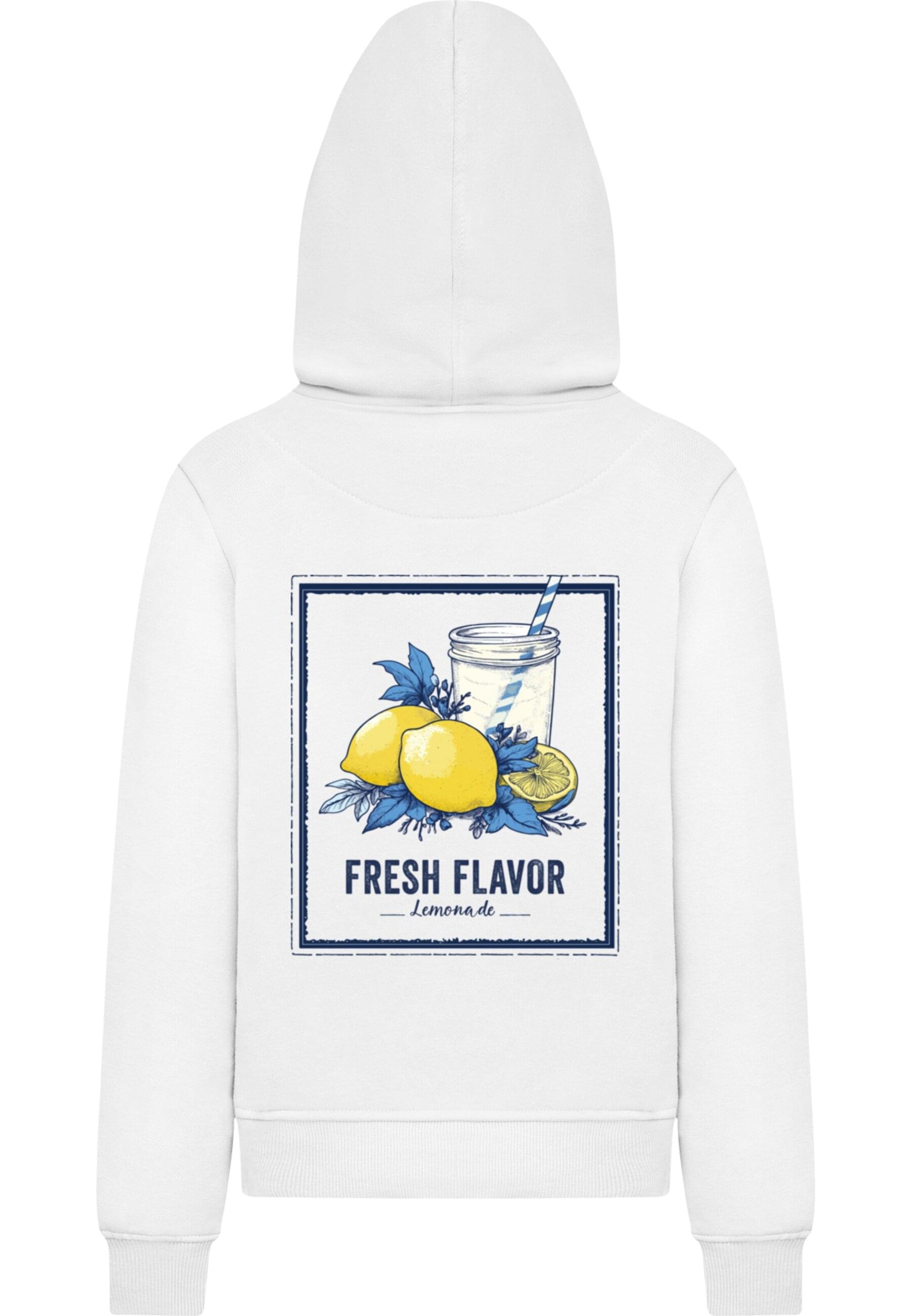 Merchcode Sweatshirt 'Fresh Flavor' in Weiß