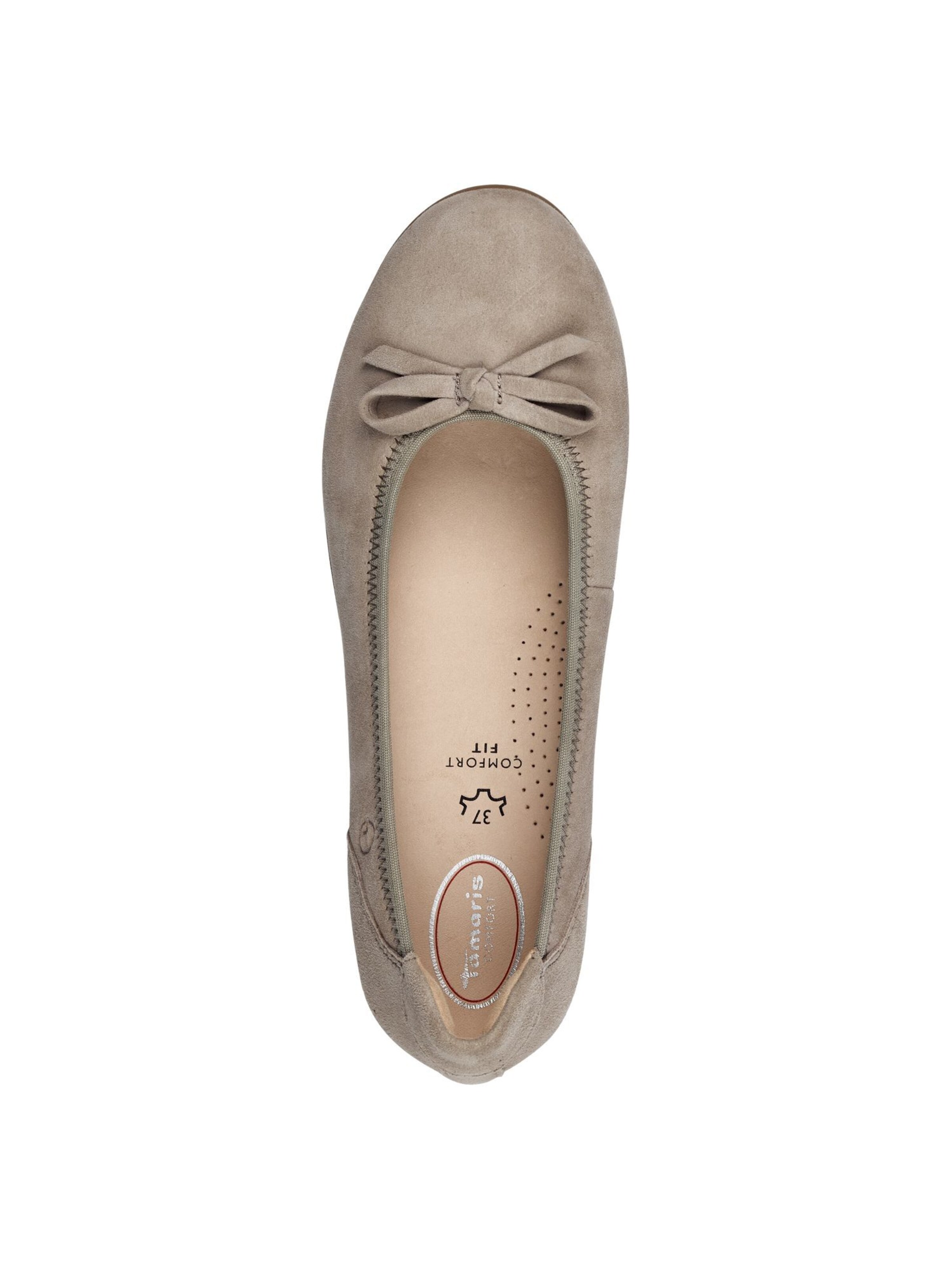 Tamaris Ballerina in Beige