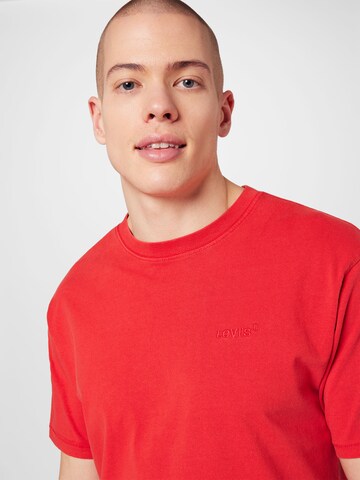 T-Shirt 'RED TAB' LEVI'S ® en rouge