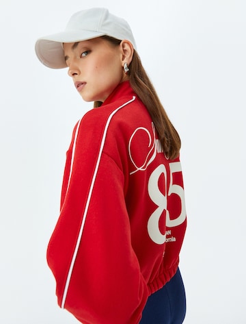 Koton Sweatjacke in Rot