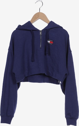 Tommy Jeans Sweatshirt & Zip-Up Hoodie in XXS in Purple: front