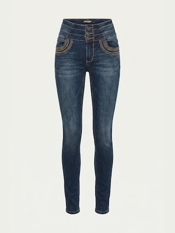 KOROSHI Slimfit Jeans i blå: forside