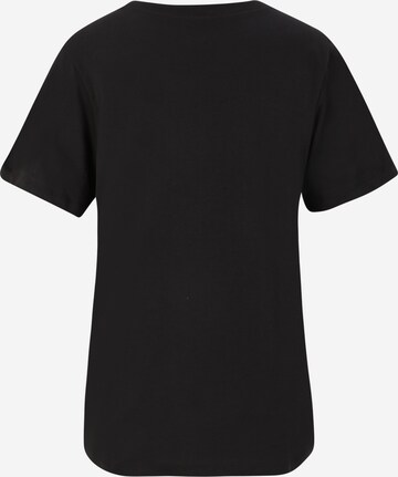 MalojaTehnička sportska majica 'Marga' - crna boja