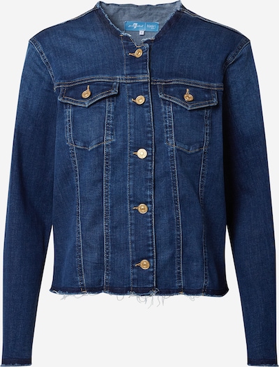 7 for all mankind Veste mi-saison en bleu foncé, Vue avec produit