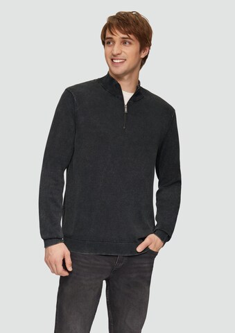 QS Sweater in Black: front
