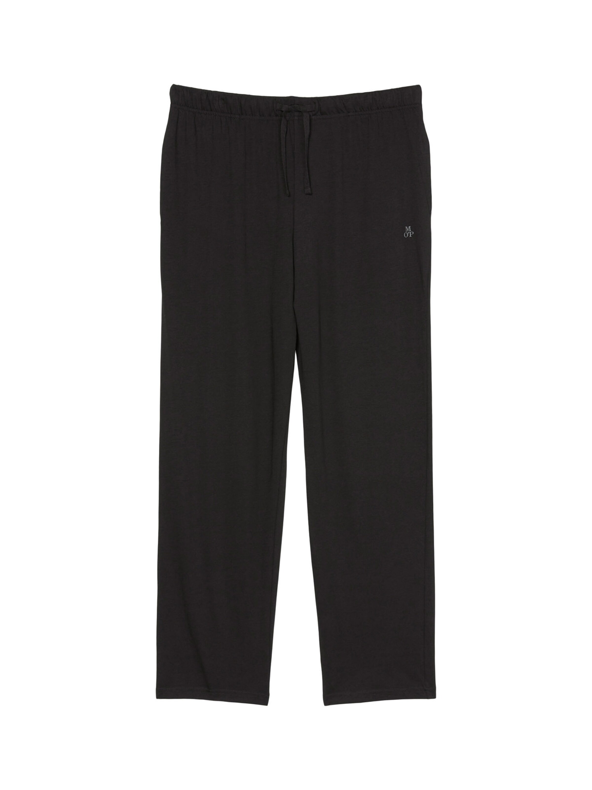 Marc O'Polo Pyjamahose ' Mix & Match Cotton ' in Schwarz: Vorderseite