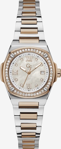 Gc Analog Watch 'Coussin' in Silver: front