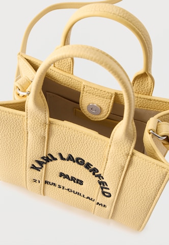 Karl Lagerfeld Handtasche 'Rue St-Guillaume' in Gelb