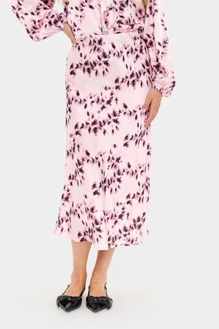 SAINT TROPEZ Rock 'Nella' in Pink: Vorderseite