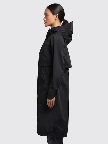 khujo Ανοιξιάτικο και φθινοπωρινό παλτό 'Jomana' σε μαύρο