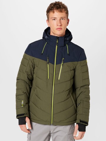 Veste de sport KILLTEC en vert : devant