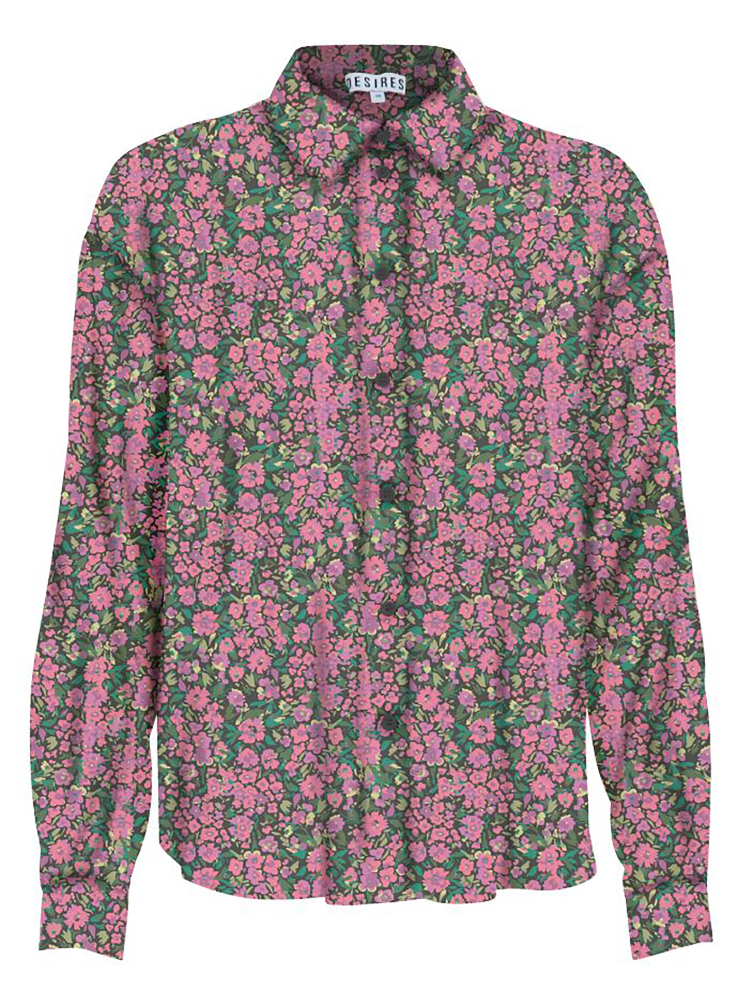 DESIRES Blouse 'Othilde' in Green / Olive / Pink / Black, Item view