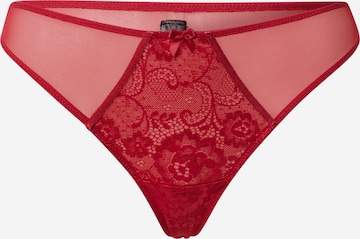 LASCANA - regular Tanga en rojo: frente