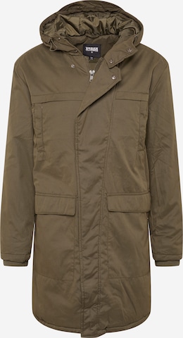 Parka d’hiver Urban Classics en vert : devant