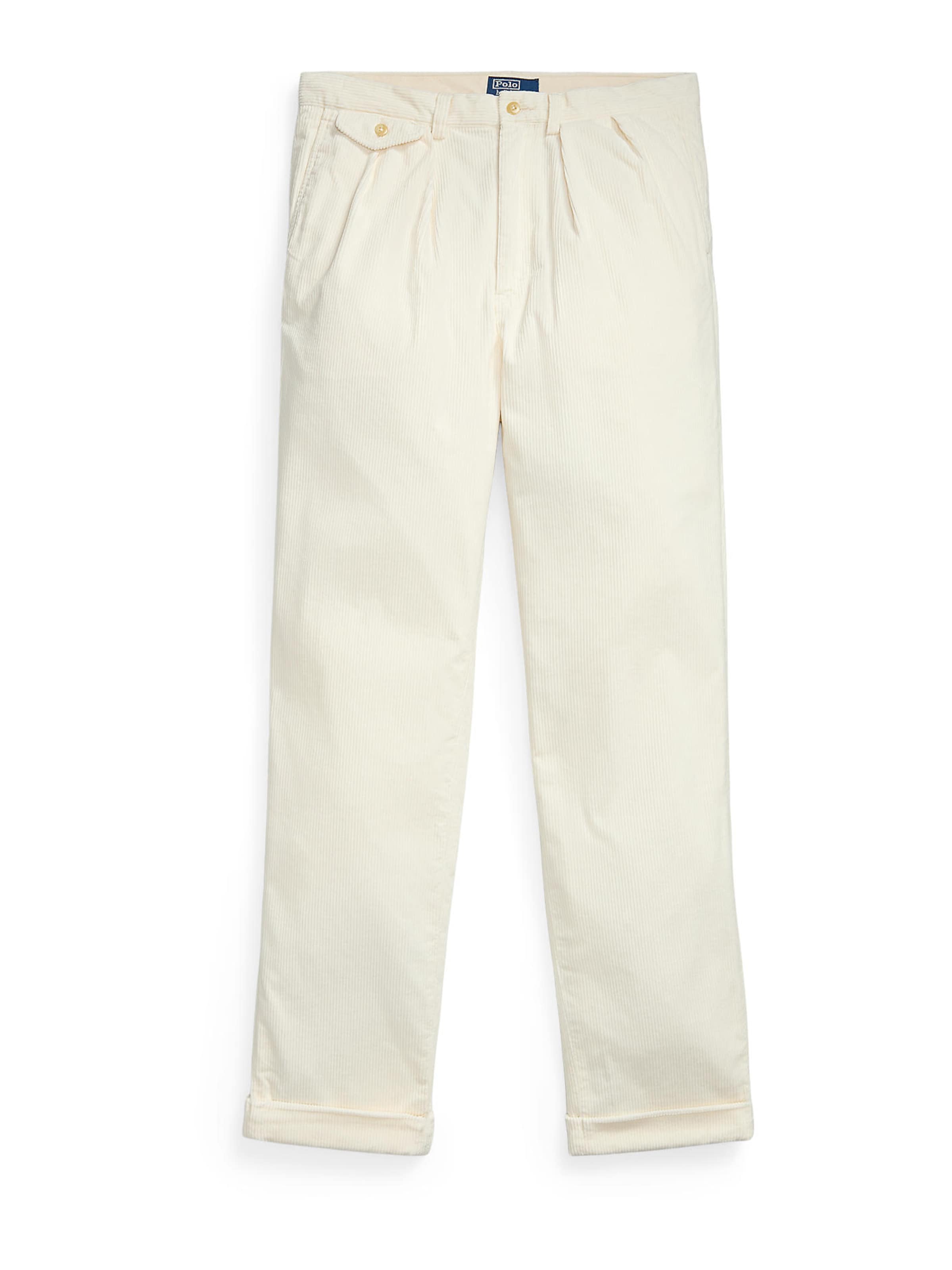 Polo Ralph Lauren Voľný strih Nohavice - Biela: predná strana