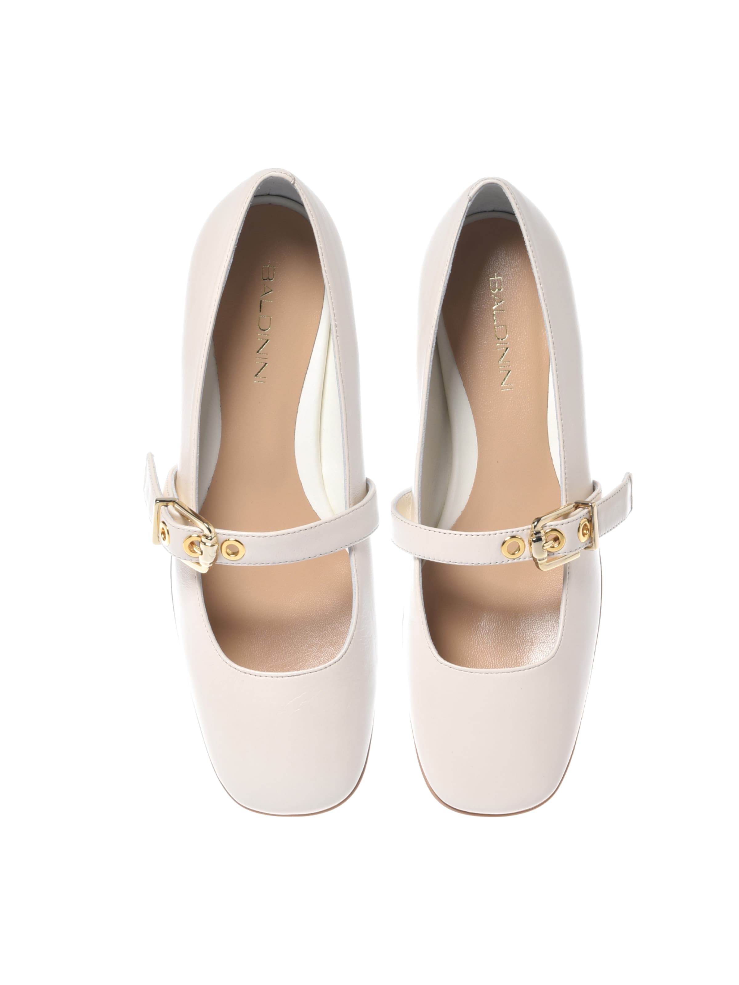 Ballerines BALDININI en blanc