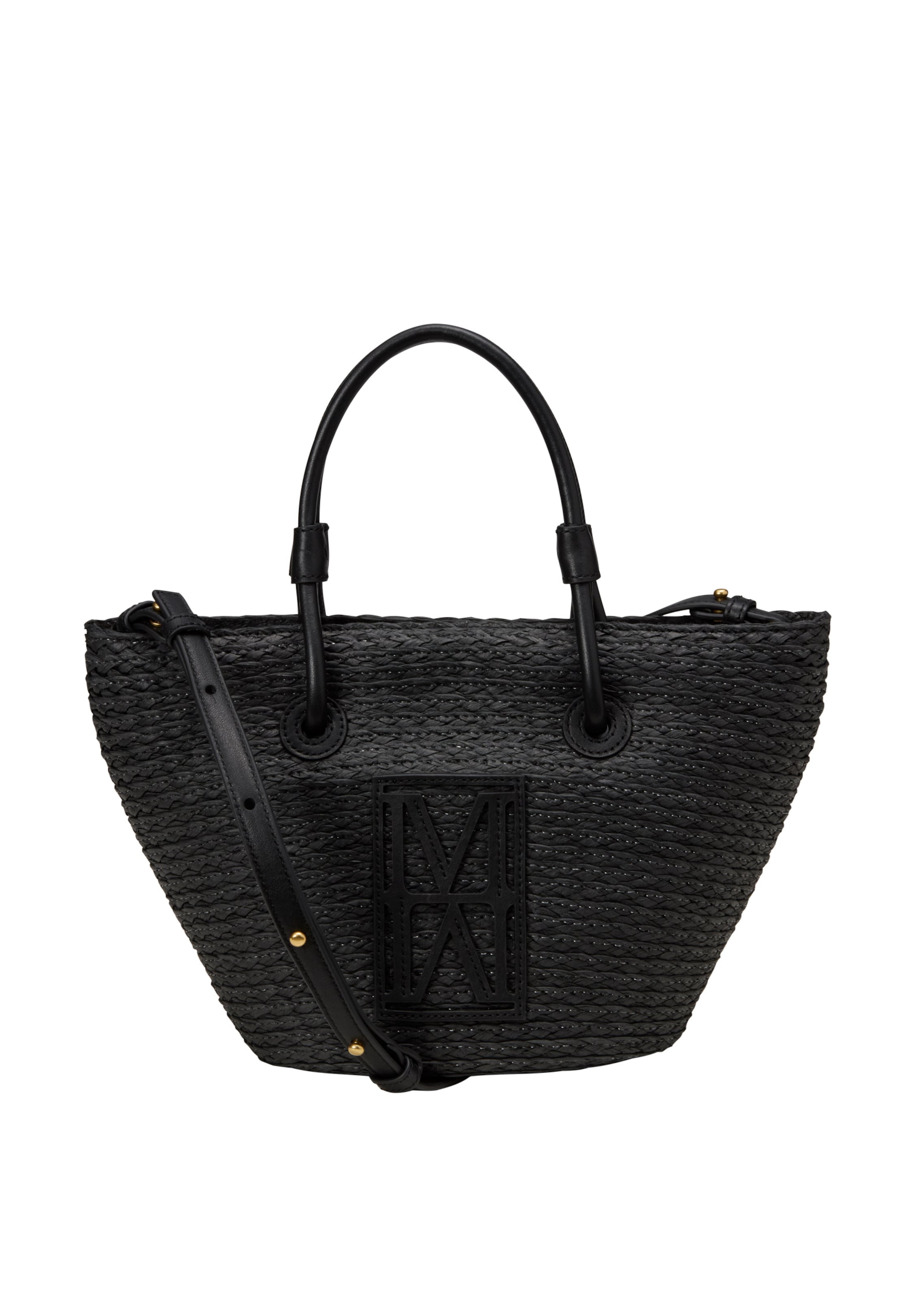 Marc O'Polo Shopper in Schwarz: Vorderseite