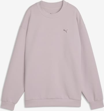 PUMA Sweatshirt 'CLOUDSPUN' in Roze: voorkant