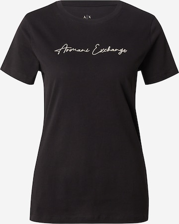 ARMANI EXCHANGE T-Shirt in Schwarz: Vorderseite