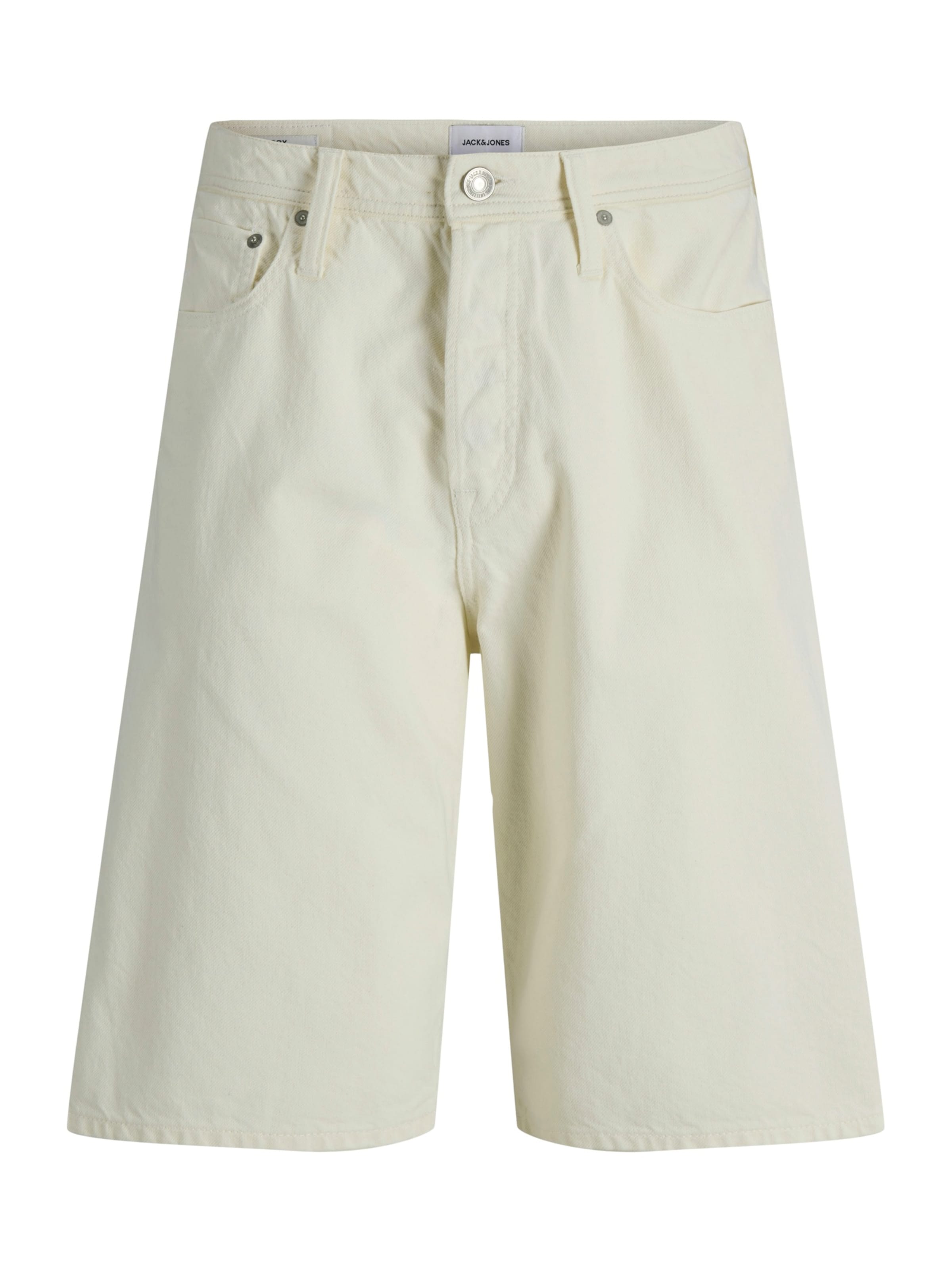 JACK & JONES Regular Broek 'JJIALEX' in Wit: voorkant
