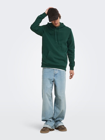 Only & Sons Свитшот 'ONSConnor' в Зеленый