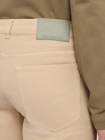 Trussardi Regular Trousers in Beige