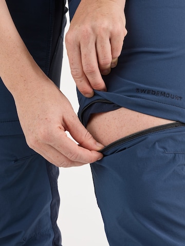 regular Pantaloni per outdoor 'Lofoten' di SWEDEMOUNT in blu
