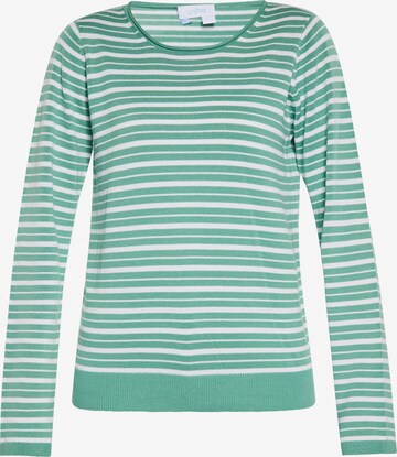 Pull-over usha BLUE LABEL en vert : devant