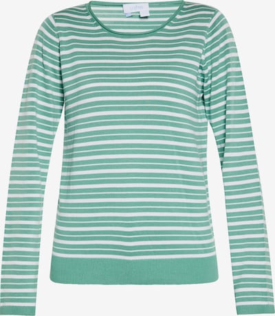 usha BLUE LABEL Pull-over en vert clair / blanc, Vue avec produit