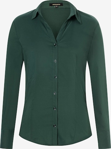 MORE & MORE - Blusa 'Billa' em verde: frente