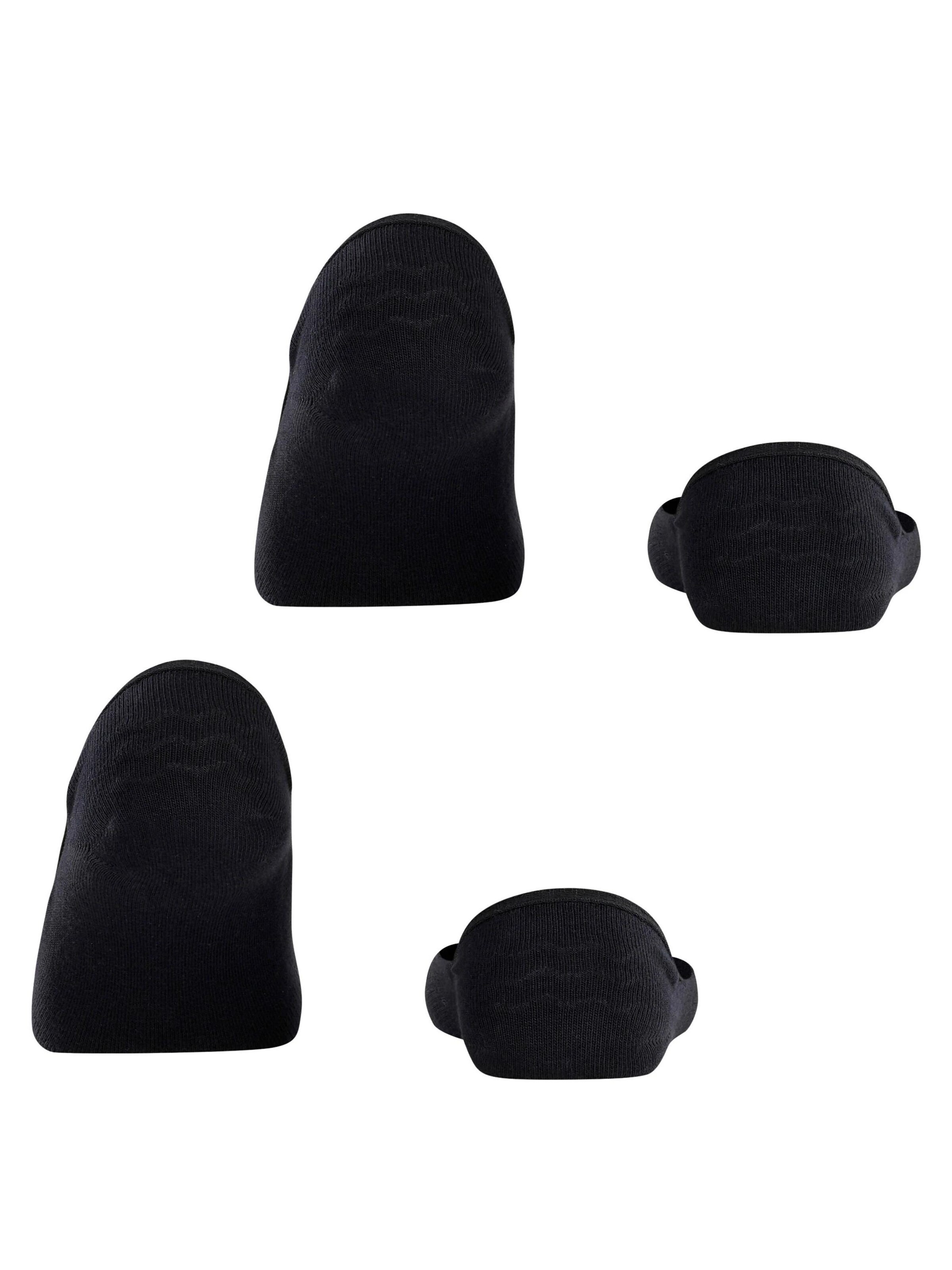 ESPRIT Socks 'Cotton 2-Pack' in Black