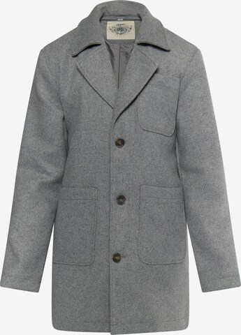 Manteau mi-saison 'Altiplano' DreiMaster Vintage en gris : devant