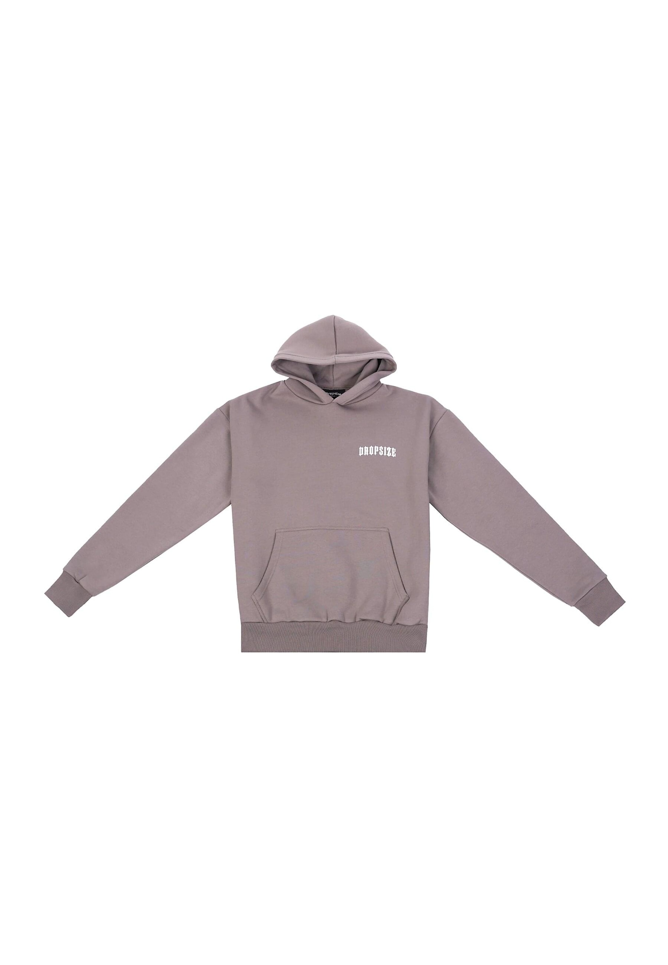 Dropsize Majica 'Elite Hustlers' | rjava barva: sprednja stran