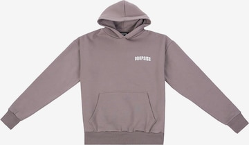 DropsizeSweater majica 'Elite Hustlers' - smeđa boja: prednji dio