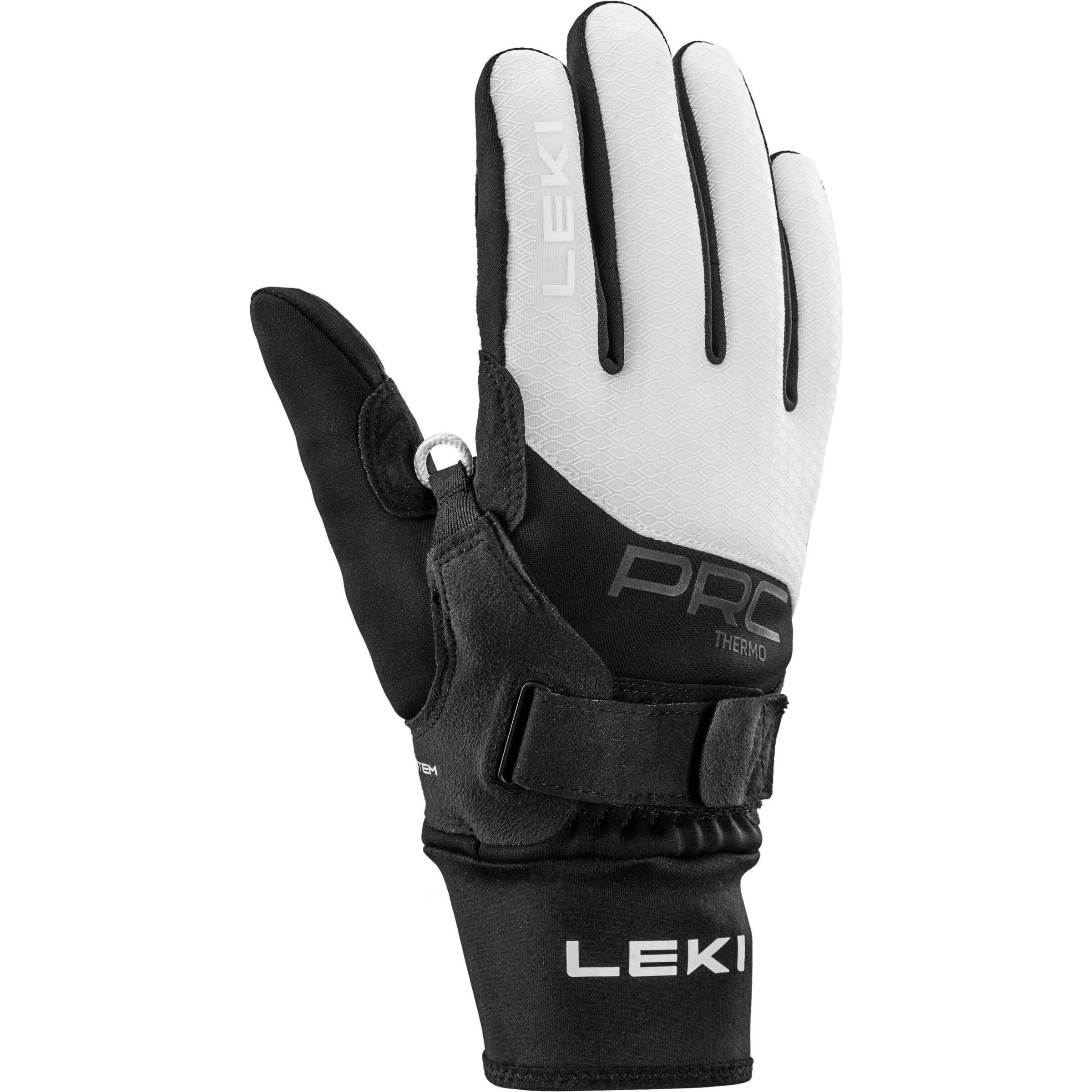 LEKI Athletic Gloves in Black