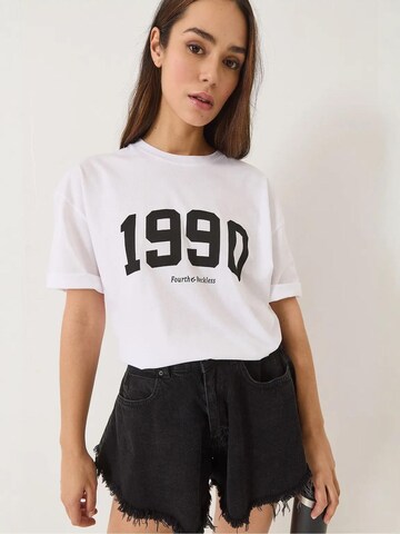 Bianco Lucci Shirt in Wit: voorkant