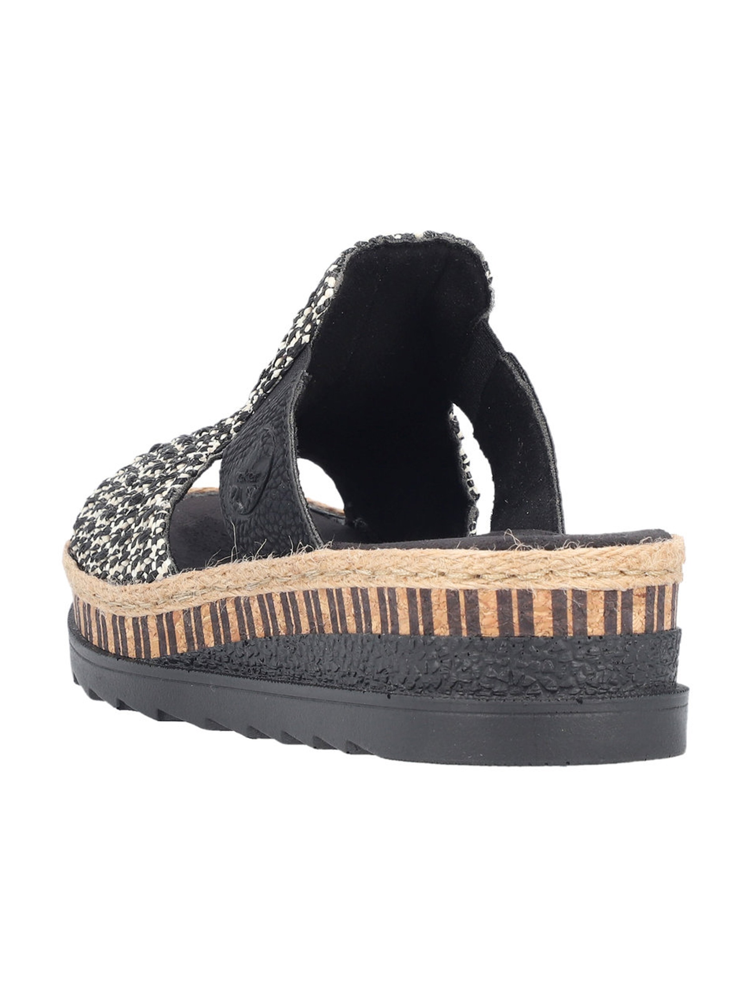 Rieker Pantolette i svart