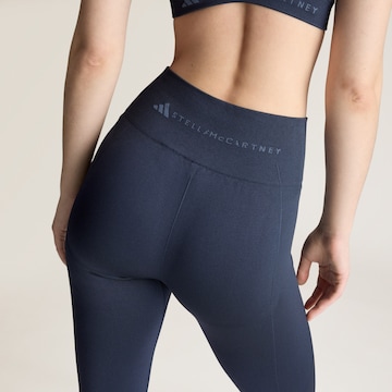 ADIDAS BY STELLA MCCARTNEY Skinny Sportovní kalhoty ' Seamless Yoga' – modrá