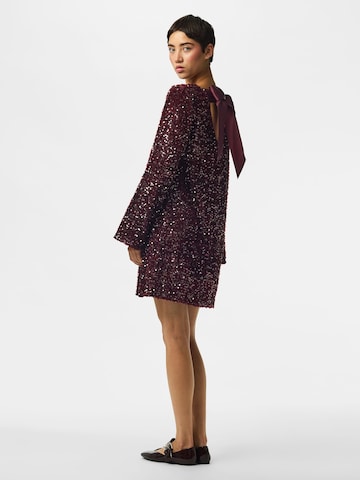 PIECES Jurk 'KAMMY' in Rood