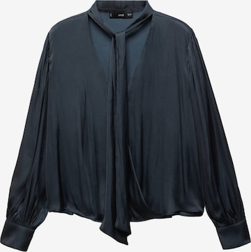 MANGO Blouse 'AIRE' in Blauw: voorkant