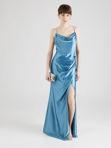 MAGIC NIGHTS Evening dress in Blue: front