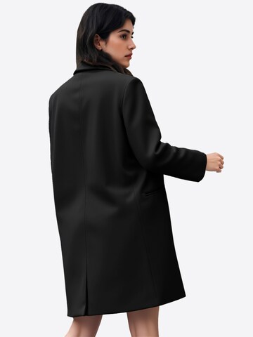 Imily Bela - Abrigo de entretiempo en negro: atrás