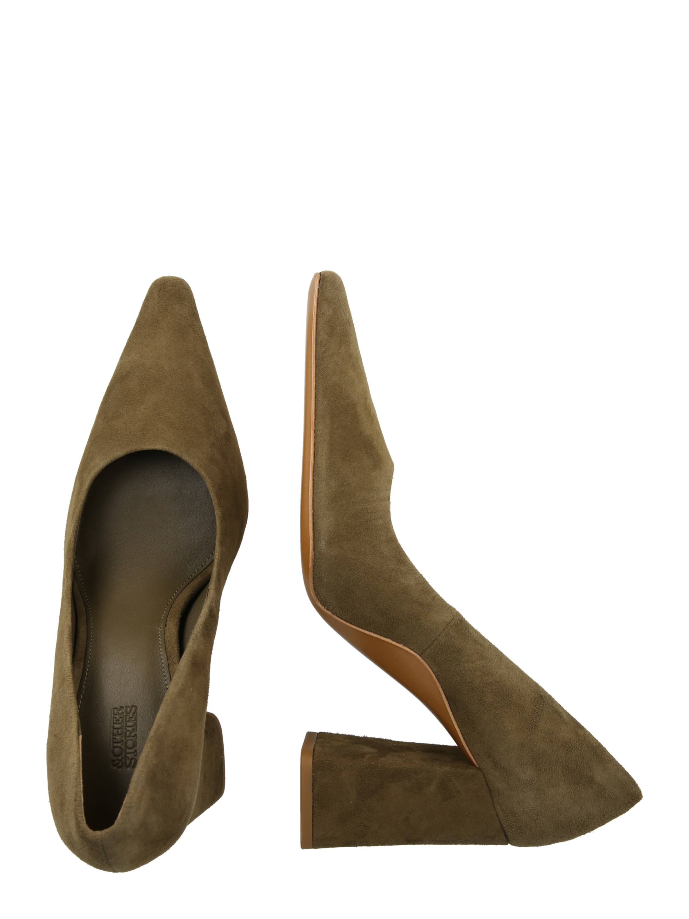 & Other Stories Czółenka w kolorze zielony