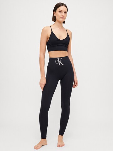 Skinny Leggings de la Calvin Klein Underwear pe negru