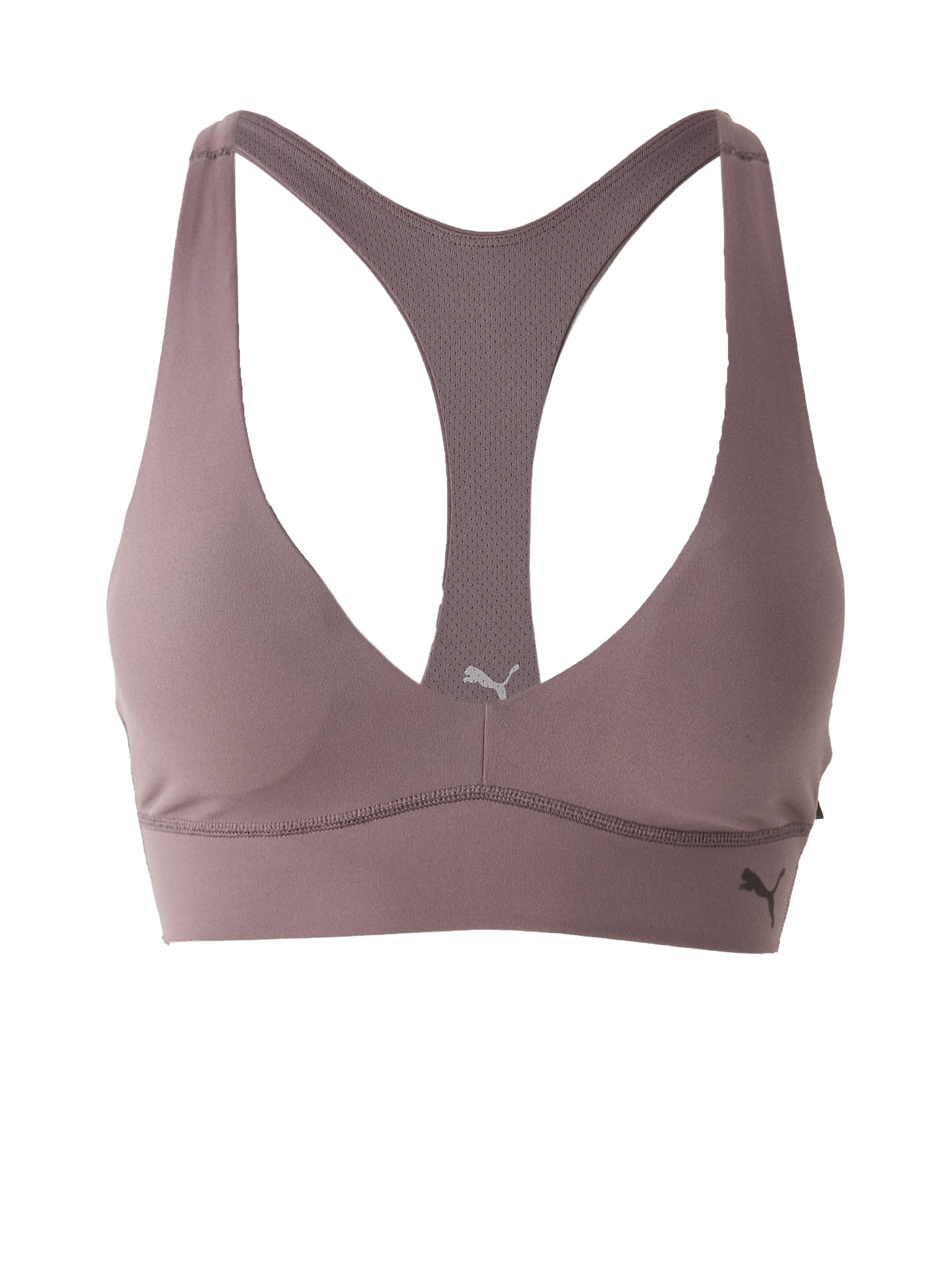 PUMA Бюстье Спортивный бюстгальтер 'SHAPELUXE' в Красный: спереди