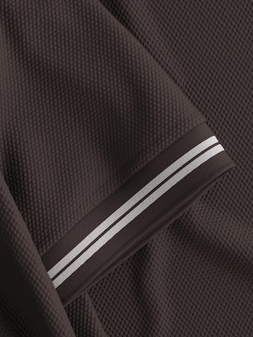 JOOP! Jeans Poloshirt 'Amare' in Braun