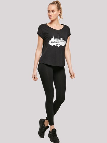 F4NT4STIC Shirt 'Cities Collection - Paris skyline' in Black