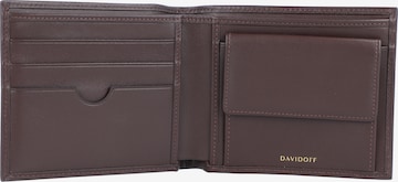 Porte-monnaies Davidoff en marron