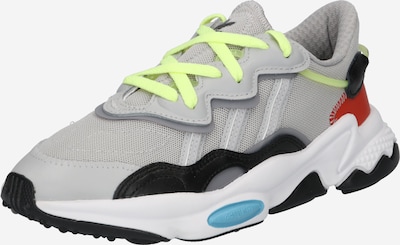 ADIDAS ORIGINALS Sneaker 'Ozweego' in neongelb / rauchgrau / rostrot / schwarz, Produktansicht